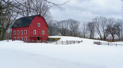 Red Barn in Litchfield