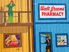 Closeup of Akela Flats Exterior