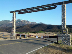 RSV Entrance w/ Closure Signs