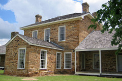 Restored Hospital at Fort Richardson, Texas