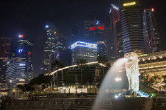 The Singapore Merlion