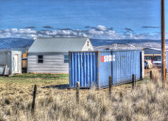 First High-Cube ISO shipping container delivery