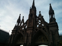 Cemetery gates