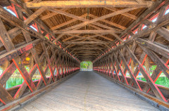 Sachs Covered Bridge - HDR