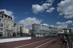 looking back towards some buildings