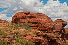 Cross bedding in Kings Canyon