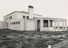 Albergue de carretera del Patronato Nacional de Turismo en Manzanares (Ciudad Real)