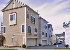 Mews townhouse rear Kentlands
