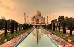 Tajmahal  at late afternoon