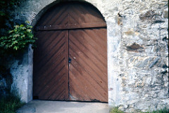 Inngangsporten til Ringtårnet på Munkholmen (ca. 1960 - 1980)