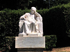 Κωστής Παλαμάς, Πάρκο Ελλήνων Λογοτεχνών