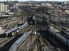 Afternoon at the Union Station Rail Yard (Washington, DC)