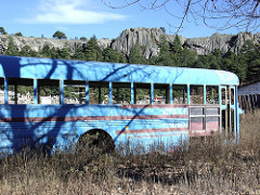 Old bus, near Chihuahua
