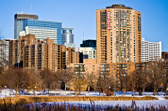 Downtown from Loring Park