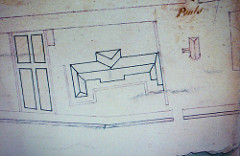 Montréal 1767. Résidence de Sir John Johnson.