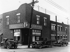 Montréal 1931. Angle Beaumont et Wiseman.
