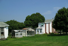 2007 08 25 - Centralia - House viewed from alley