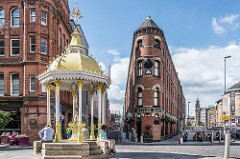 THE JAFFE MEMORIAL FOUNTAIN [NOW LOCATED OUTSIDE THE VICTORIA SQUARE SHOPPING CENTRE]--117839