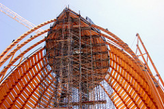 Church Construction Near Lake