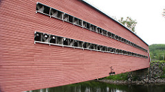 Saint-René-de-Matane, Québec : pont Jean-Chassé
