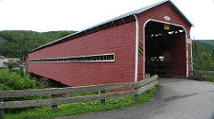 Saint-René-de-Matane, Québec : pont François-Gagnon