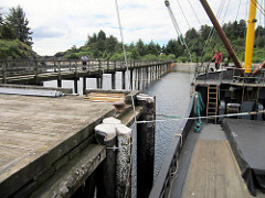 Tying Up at Friendly Cove