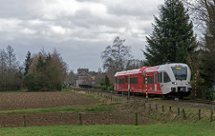 Terborg Arriva GTW 368 Arne Jansen naar Arnhem