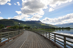 Mount Ida from the Salmon Arm Wharf