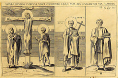 "Tabula secunda Cubiculi Unici Coemeterii S. Iulii Papae Sev S. Valentini Via Flaminia"