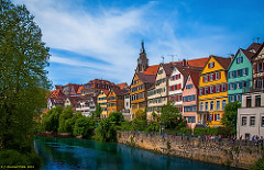 Tübingen (Diebenge), Neckarfront und Zwingel