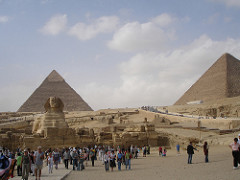 DSC05256-The Pyramids of Giza and the Sphinx