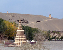 Ancient Guard Towers at Mogao Caves