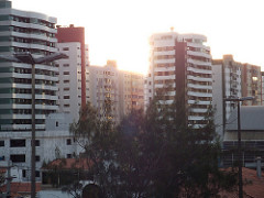 Pôr do sol na 13