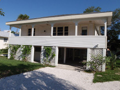 Tropical Beach Stilt House