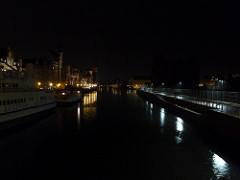 A view of the old town in Gdansk