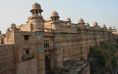 Cupolas on top of the fort