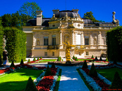 Schlosspark Linderhof, Westpaterre