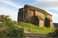 Le Jour ni l’Heure 3017 : chapelle de San Lorién, XI-XIIe s., El Pueyo de Araguas, près d’Ainsa, dans le royaume de Sobrarbe, Aragon, Espagne, jeudi 1er mai 2014, 19:51:03