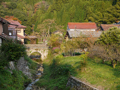 Stone Bridge, Oomori, Iwami Ginzan, Japan