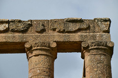 Temple of Antas, a Punic-Roman temple, first built around 500 BC, and restored around 300 BC, the Roman temple was built under Augustus and restored under Caracalla, Sardinia