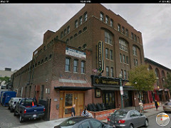 My old studio and darkroom space directly across the street from the Green Monster at #9 Lansdowne in Boston is available according to this Google Screen Shot.