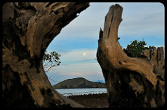 super moon at tanjung beach