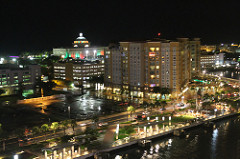 San Juan by night.