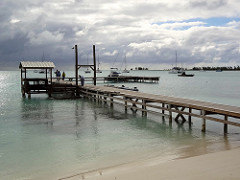 Anegada Lobster dock