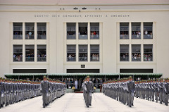 Cerimônia na Aman - novos oficiais