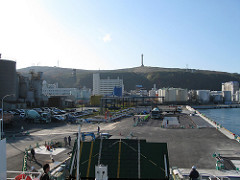 Wakkanai from the Rishiri ferry