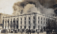 Walter Reid & Co. store fire, Rockhampton - 1918