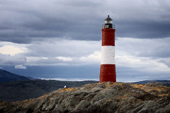Lighthouse Beagle Channel—Faro Les Éclaireurs
