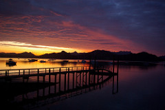 Whangarei heads sunrise