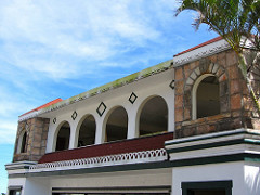 Windwardside Building Second Floor Detail